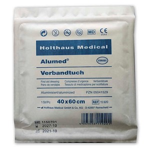 Holthaus Medical Verbandtuch ALUMED® steril weiß 40,0 x 60,0 cm, 1 St.