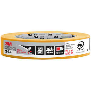 3M 244 Malerband orange 24,0 mm x 50,0 m 1 Rolle