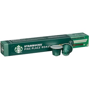 NESPRESSO STARBUCKS® Pike Place Roast Kaffeekapseln, mild, 10 St.