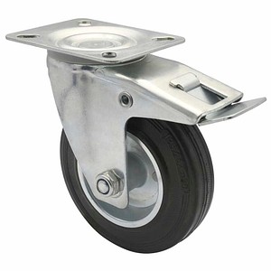 WAGNER® design yourself Transportgeräte-Lenkrolle RO 7124 silber