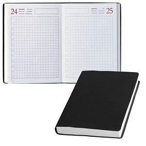 Lediberg Handwerkerkalender jahresunabhängig schwarz Lediberg Handwerkerkalender jahresunabhängig schwarz