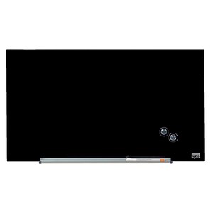 nobo Glas-Magnettafel Impression Pro Widescreen 68,0 x 38,0 cm schwarz