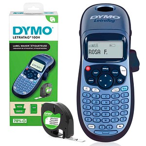 DYMO LetraTag LT-100H Beschriftungsgerät blau