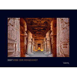 KUNTH Monats-Wandkalender Erbe der Menschheit 2027, 1 St.