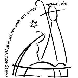 Rayher Motivstempel Maria und Josef 7,0 x 8,0 cm, 1 St.