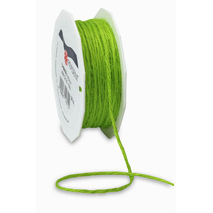 PRÄSENT Kordel Jute matt hellgrün 2,0 mm x 25,0 m