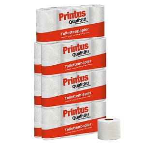 Printus Toilettenpapier 3-lagig, 56 Rollen