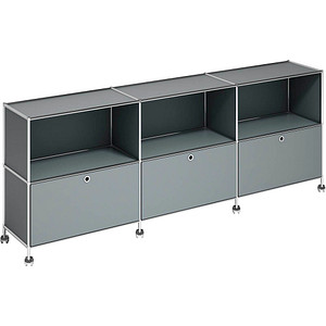 viasit Sideboard System4, 136236 anthrazit 230,1 x 42,6 x 86,7 cm, 1 St.