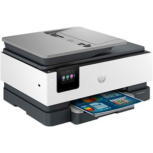 HP OfficeJet Pro 8132 All-in-One 4 in 1 Farb-Tintenstrahl-Multifunktionsdrucker grau, HP Instant Ink-fähig
