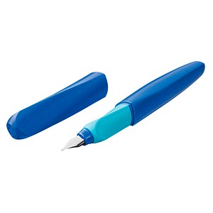 Pelikan Twist® Patronenfüller dunkelblau/hellblau M (mittel), 1 St.