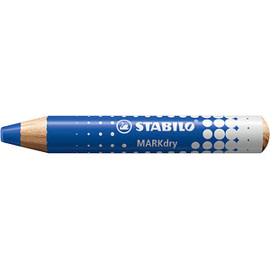 STABILO MARKdry Whiteboard- und Flipchart-Marker blau 1,0 - 10,0 mm, 1 St.