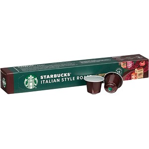 NESPRESSO STARBUCKS® Italian Style Roast Kaffeekapseln, kräftig, 10 St.