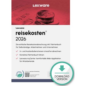 LEXWARE Reisekosten 2026 Software Vollversion (Download-Link)