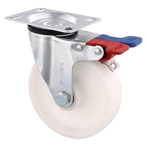 WAGNER® design yourself Transportgeräte-Lenkrolle RO 2325 weiß