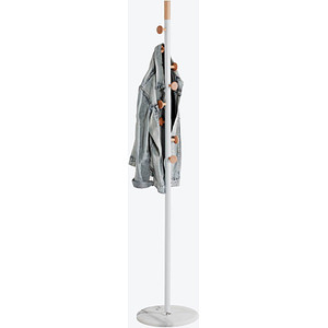 HAKU Möbel Kleiderständer 37312 braun Holz 8 Haken 35,0 x 178,0 cm, 1 St.
