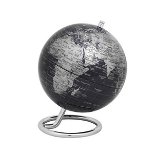 TROIKA® Globus GALILEI schwarz/silber