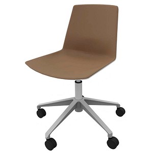 Quadrifoglio Besucherstuhl Clue OCLUEA01 GR B01/016 braun, grau Stoff, 1 St.