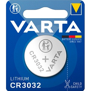 VARTA Knopfzelle CR3032 Lithium 3,0 V, 1 St.