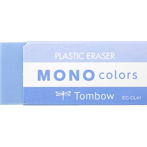 Tombow Radiergummi MONO colors blau, 1 St.