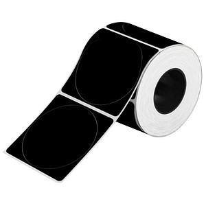 NIIMBOT Etikettenrolle für Etikettendrucker schwarz, 1 x 50 Etiketten