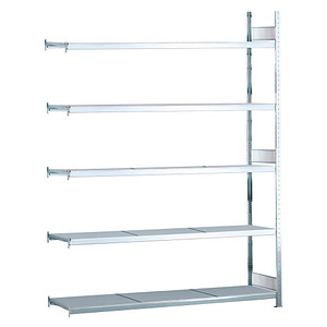 SCHULTE Anbau-Schwerlast-Weitspannregal WS 2000 15731 silber 225,0 x 40,0 x 300,0 cm