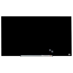 nobo Glas-Magnettafel Impression Pro Widescreen 100,0 x 56,0 cm schwarz