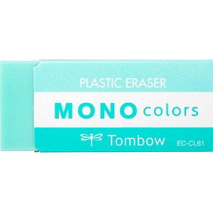 Tombow Radiergummi MONO colors grün, 1 St.