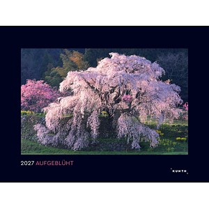 KUNTH Monats-Wandkalender Aufgeblüht 2027, 1 St.
