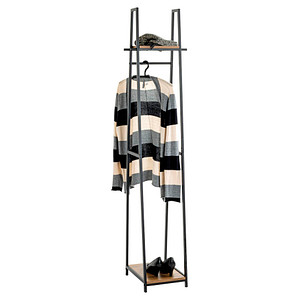HAKU Möbel Kleiderständer 25993 eiche Metall 38,0, x 166,0 cm, 1 St.