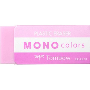 Tombow Radiergummi MONO colors pink, 1 St.