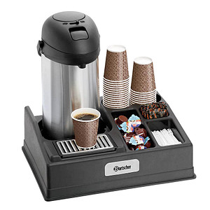 Bartscher Kaffeestation 1190 schwarz 44,0 x 34,0 cm, 1 St.