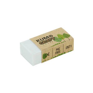 KUM Radiergummi Craft Eraser weiß, 1 St.