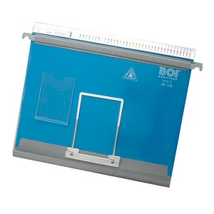 BOI Patienten-Dokumentations-Hängemappe Kunststoff blau/grau 1x Schlauchmechanik, 10 St.