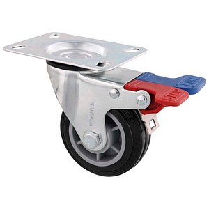 WAGNER® design yourself Transportgeräte-Lenkrolle RO 2580 schwarz