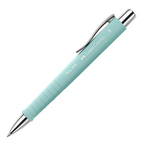 FABER-CASTELL Kugelschreiber POLY BALL Colous XB caribic blue, Schreibfarbe: blau, 1 St.