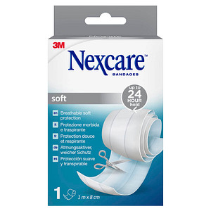 Nexcare™ Pflaster Soft Touch Universal N0501B weiß 8,0 cm x 1,0 m, 1 St.