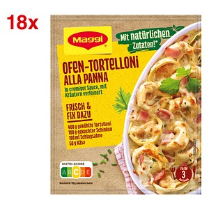 Maggi® Ofen-Tortelloni Alla Panna Sauce  18x 3 Portionen, 18 St.
