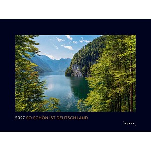 KUNTH Monats-Wandkalender So schön ist Deutschland 2027, 1 St.