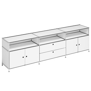 viasit Sideboard System4, 496620 weiß 227,9 x 40,4 x 62,0 cm, 1 St.