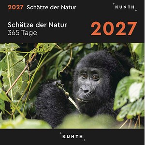 KUNTH Tischkalender Schätze der Natur 2027 Bilder, 1 St.
