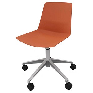 Quadrifoglio Besucherstuhl Clue OCLUEA01 AB braun Kunststoff, 1 St.