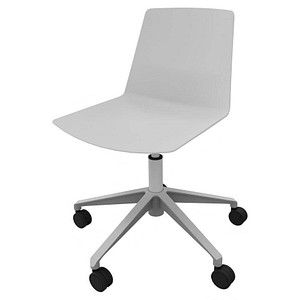 Quadrifoglio Besucherstuhl Clue OCLUEA01 GR-Grau grau Kunststoff, 1 St.