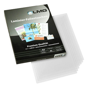 LMG Laminierfolien matt für A4 80 micron, 25 St.