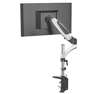 ergoleben Monitor-Halterung GS130TK EL0002 weiß, schwarz, silber für 1 Monitor, Tischklemme