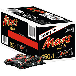 Mars Minis Schokoriegel 150 Riegel, 150 St.