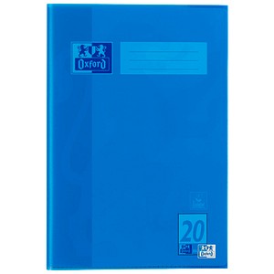 OXFORD Heftumschlag blau Kunststoff DIN A4, 1 St.