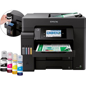 EPSON EcoTank ET-5850 4 in 1 Tintenstrahl-Multifunktionsdrucker schwarz
