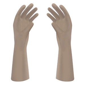 Meditrade® unisex OP-Handschuhe Neopretex® braun Größe 6,5, 50 Paar