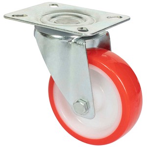 WAGNER® design yourself Transportgeräte-Lenkrolle RO 6800 rot