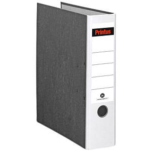 Printus Ordner weiß marmoriert Karton 8,0 cm DIN A4 Printus Ordner weiß marmoriert Karton 8,0 cm DIN A4